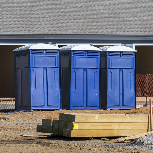 do you offer hand sanitizer dispensers inside the porta potties in Garden City